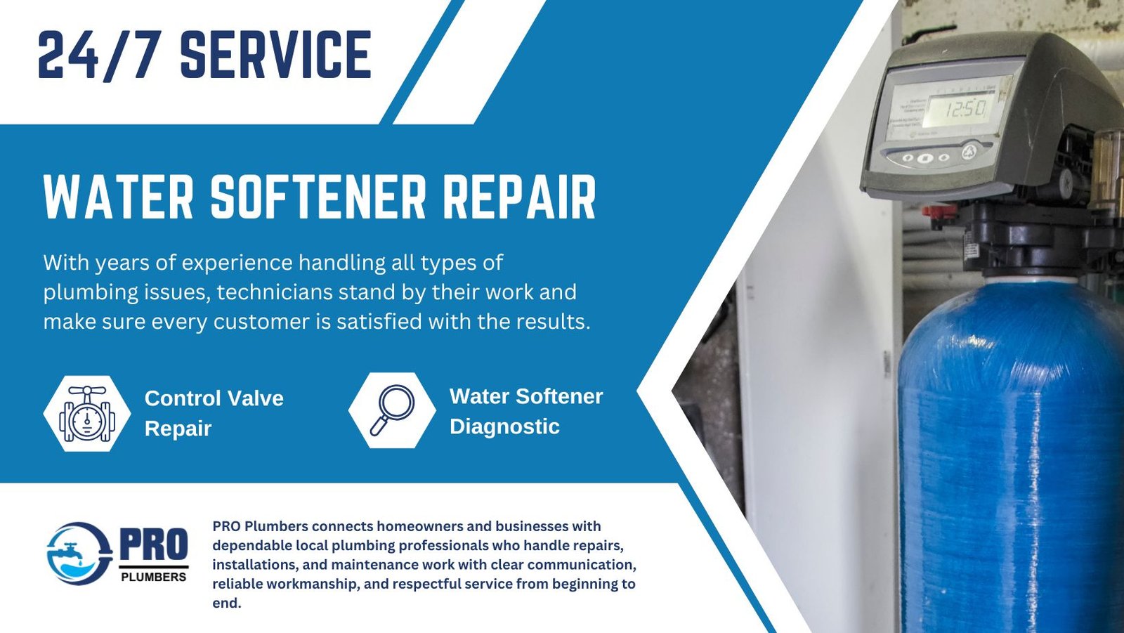 Water softener repair in Mission Viejo, CA
